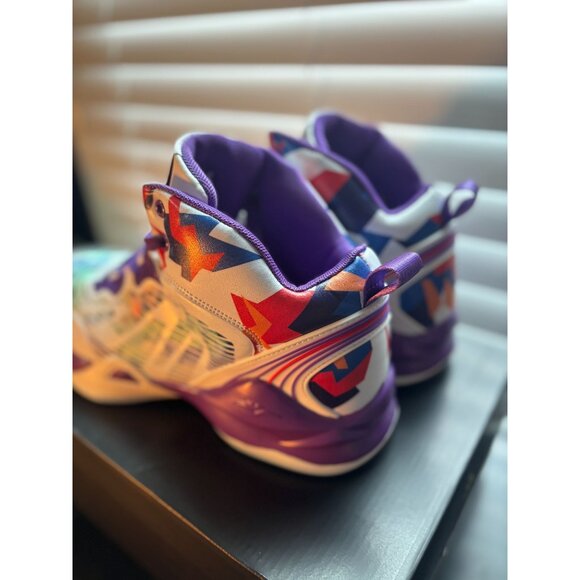 High Top Basketball Mens Size 10.5 Multi-Colored Sneakers Sports Shoes - Picture 6 of 9